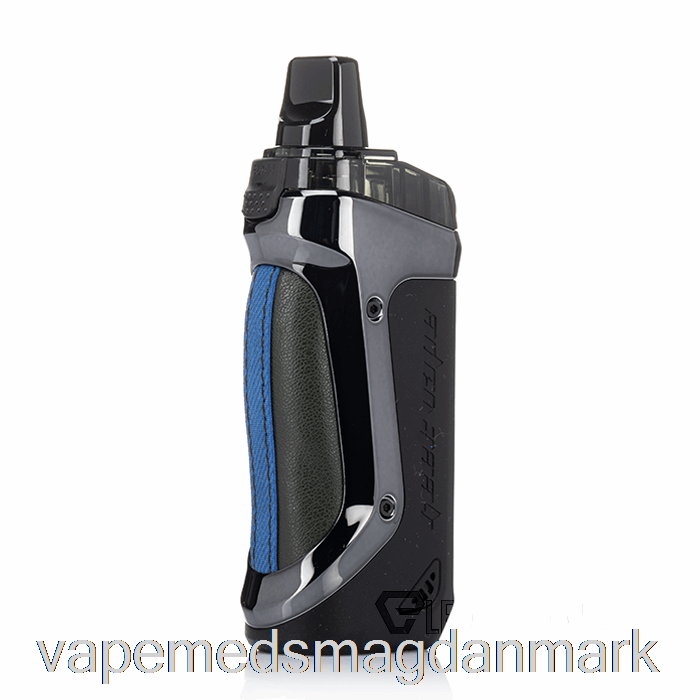 Vape Med Smag Geek Vape Aegis Boost 40w Pod Mod Kit Luxury Edition - Midnatsgrøn